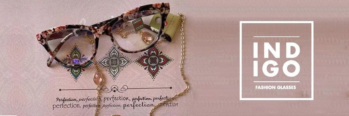 Gafas Lectura: Indigo Pink Flower