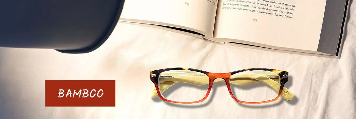 Gafas de Lectura: Bamboo Havana Red