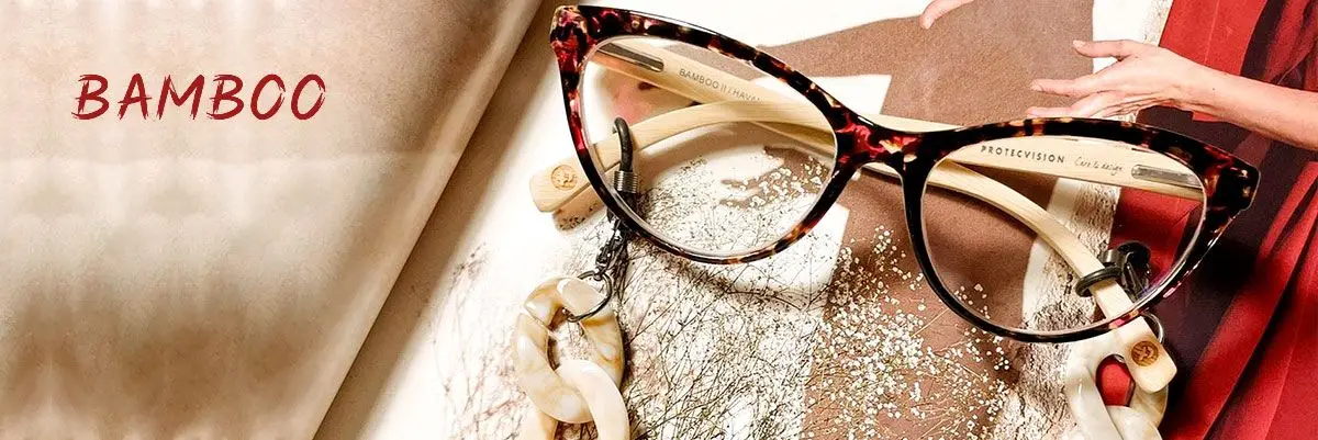Gafas de Lectura: Bamboo Havana Wine