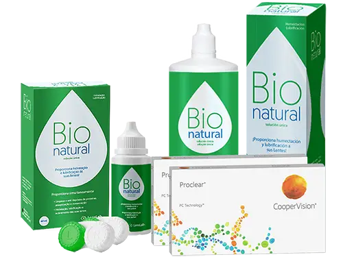 Lentillas Proclear + BioNatural - Packs