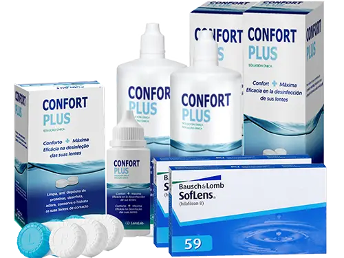 Lentillas Soflens 59 + Confort Plus - Packs