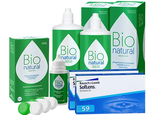 Lentillas Soflens 59 + BioNatural - Packs