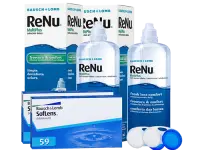 Lentillas Soflens 59 + Renu Multiplus - Packs