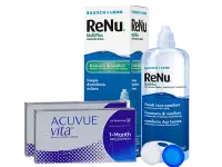 Lentillas Acuvue Vita + Renu Multiplus - Packs