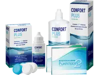 Lentillas Purevision2 + Confort Plus - Packs