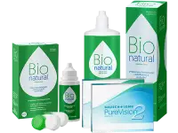 Lentillas Purevision2 + BioNatural - Packs