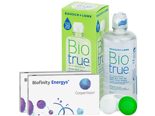 Lentillas Biofinity Energys + Biotrue - Packs