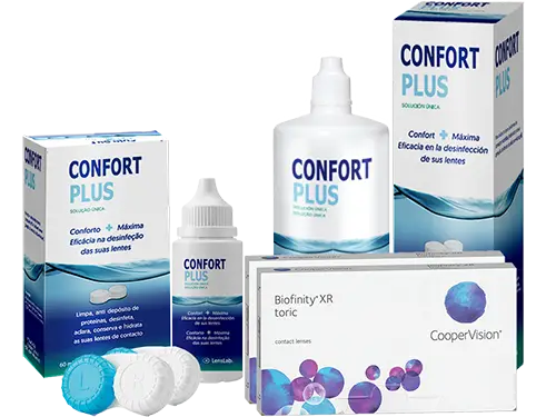 Lentillas Biofinity Toric XR + Confort Plus - Packs
