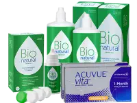 Lentillas Acuvue Vita for Astigmatism + BioNatural - Packs