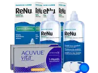 Lentillas Acuvue Vita for Astigmatism + Renu Multiplus - Packs