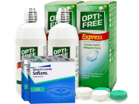 Lentillas Soflens 38 + Opti-free Express - Packs