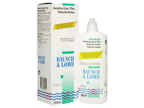 Líquido para Lentillas Sensitive Eyes Plus Bausch+Lomb