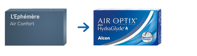 Lentillas L'Ephémère Air Confort* Lentillas L'Ephémère Air Confort*