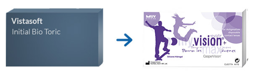 Lentillas Vistasoft Initial Bio Toric Lentillas Vistasoft Initial Bio Toric