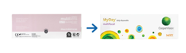 Lentillas Multilens Elite Silicone 1 Day Multifocal