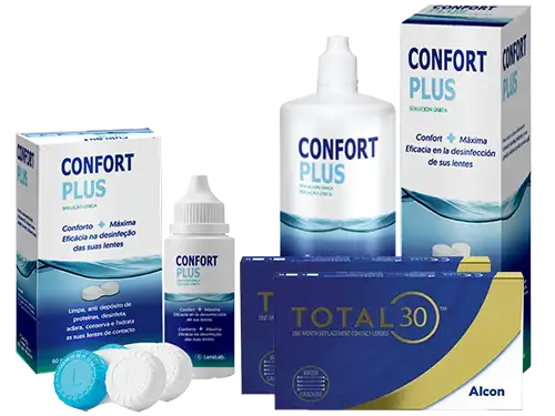 Lentillas Total30 + Confort Plus - Packs