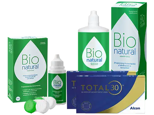 Lentillas Total30 + BioNatural - Packs