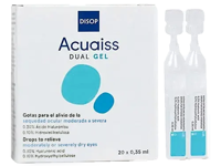 Gotas para Lentillas Acuaiss Dual Gel Monodosis