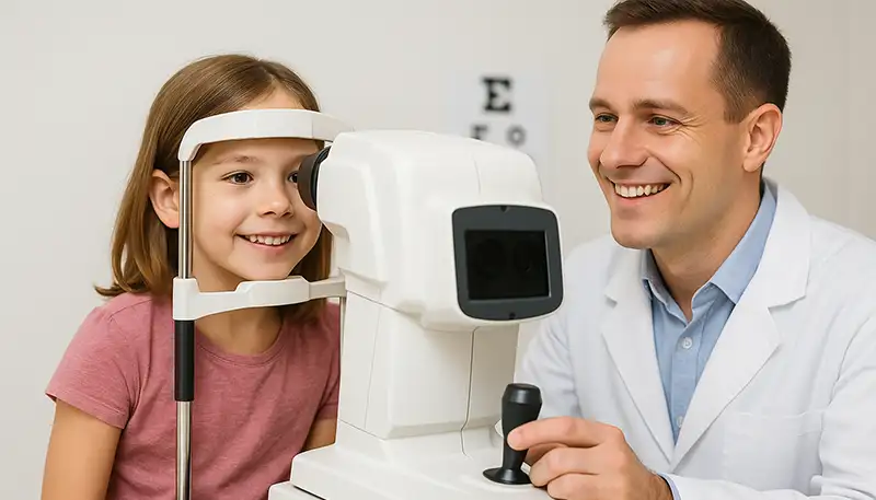 Hipermetropía en niños