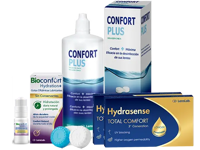 Lentillas Hydrasense Total Comfort + Confort Plus + Bioconfort Hydration - Packs