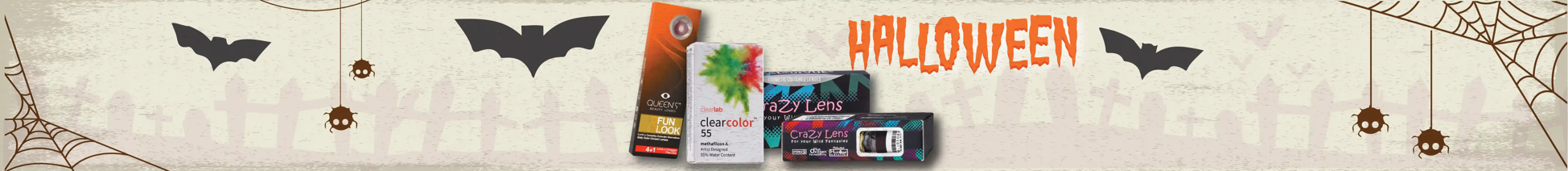 Halloween: Lentes de Colores