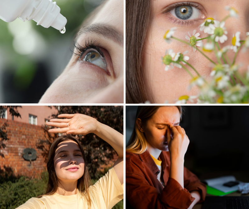Estaciones del año Salud de ojos